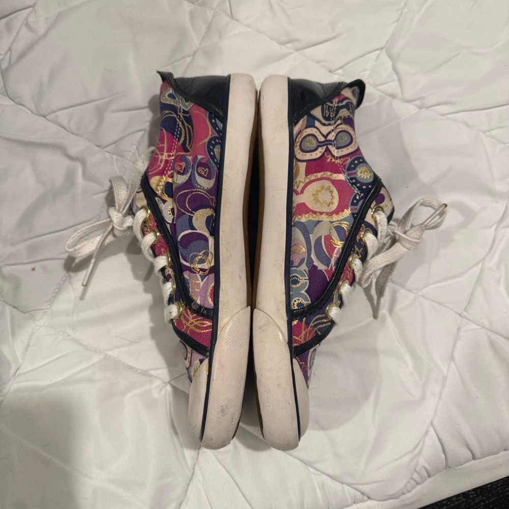 Coach Barrett Sneakers SZ 7/8 - Picture 9 of 11